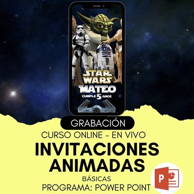 curso invitaciones animadas en power point